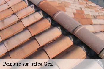 Peinture sur tuiles  gex-01170 