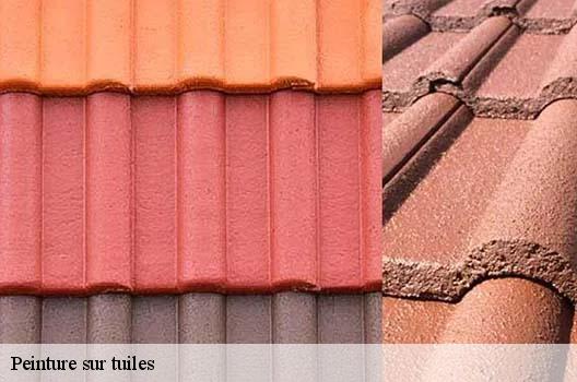 Peinture sur tuiles  lurcy-01090 